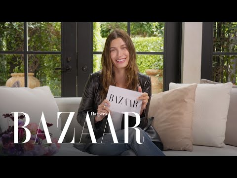 海莉-比伯（Hailey Bieber）透露她的最新迷戀 | 燃燒的問題 | Harper's BAZAAR (Hailey Bieber Reveals Her Latest Obsessions | Burning Questions | Harper’s BAZAAR)