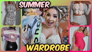 My WHOLE new SPRING wardrobe HAUL *try on* by Piink Sparkles