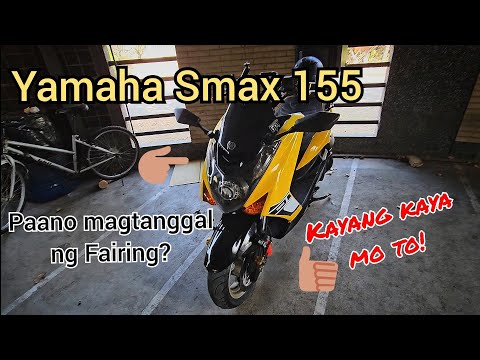 How to remove Yamaha Smax 155 Fairings