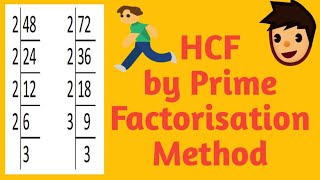 How to find HCF by Prime factorisation method || HCF by Prime factorisation method