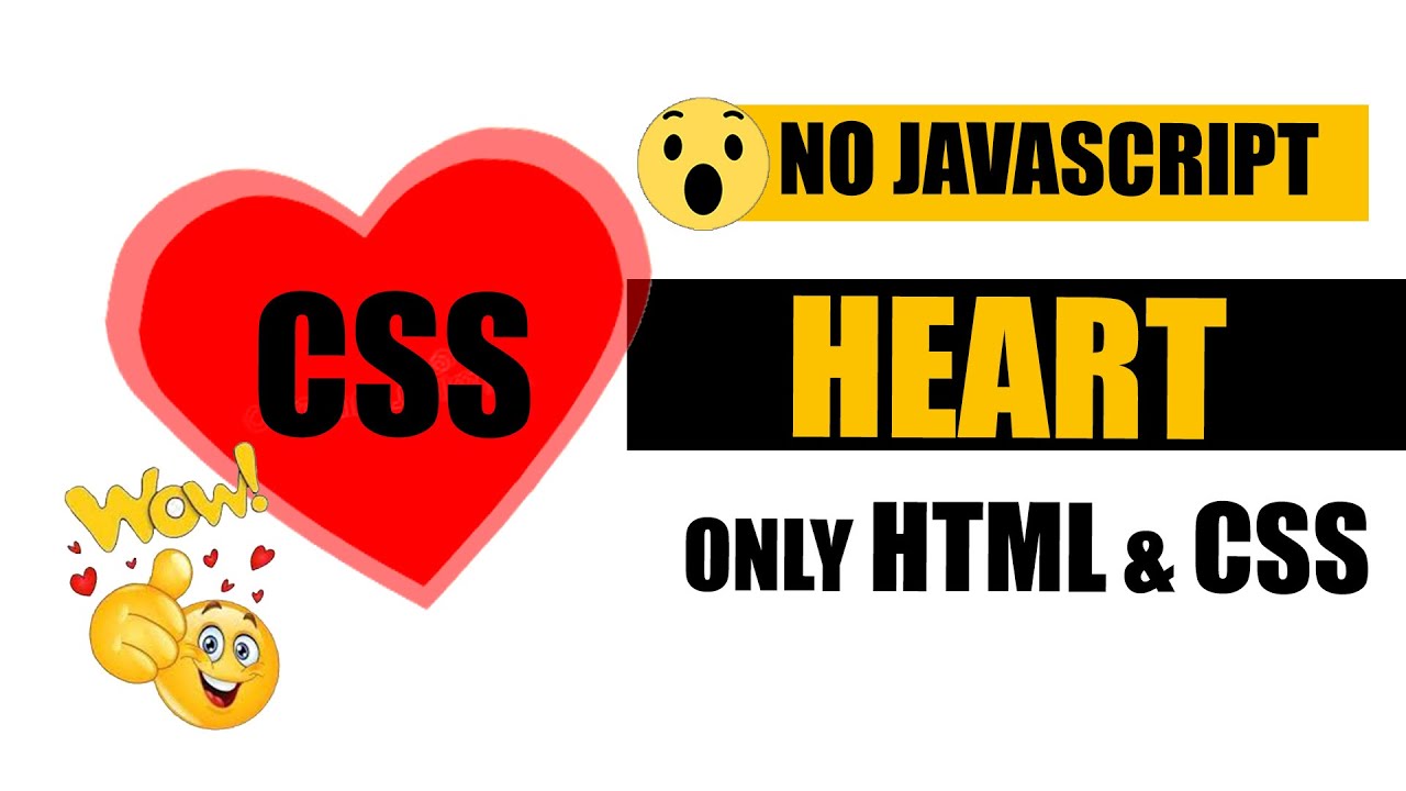 Pulsing Heart 💗 Animation Effect Using only HTML & CSS [No JavaScript] 🔥 #csstricks #csstutorial