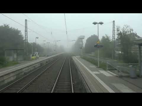 Train cab ride; Aachen West - Krefeld-Linn (20240802)