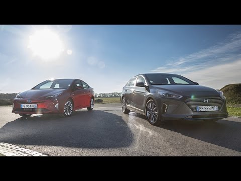 2017 Hyundai Ioniq vs Toyota Prius 4 [COMPARATIF] : Rififi chez les hybrides