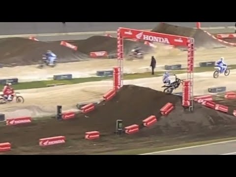 Martin Castelo Big Crash 2021 supercross ⚠️ Fail😨 Daytona