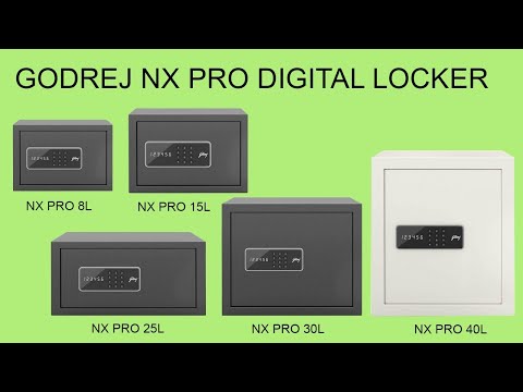 Godrej NX Pro Digital (30L) Ebony Home Locker