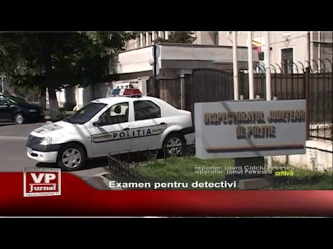 Examen pentru detectivi
