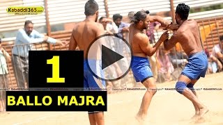 (1) Ballo Majra (Mohali) Kabaddi Tournament 5 April 2015