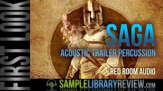 First Look: SAGA Acoustic Trailer Percussion by Red Room Audio
