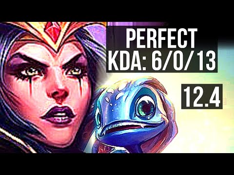 LEBLANC vs FIZZ (MID) | 6/0/13, 300+ games, Dominating | KR Grandmaster | 12.4