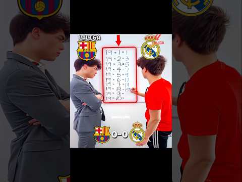 Can Real Madrid Take Revenge Against Barcelona with a 3-1 Win in El Clásico? ☠️💀