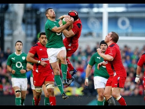 Jonathan Sexton gives a kicking masterclass - Ireland v Wales 8th February 2014
