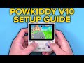Powkiddy V10 Ultimate Setup Guide ArkOS ROMs BIOS Wi Fi And Tweaks