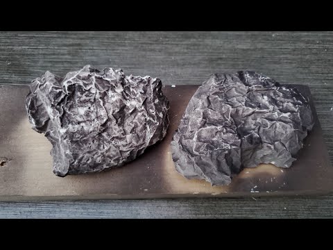 How to make rock molds.
