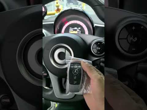 For Mercedes 2016-2019 Smart fortwo 453 Car Upgrade Engine Push Start Remote Start PKE Keyless Entry