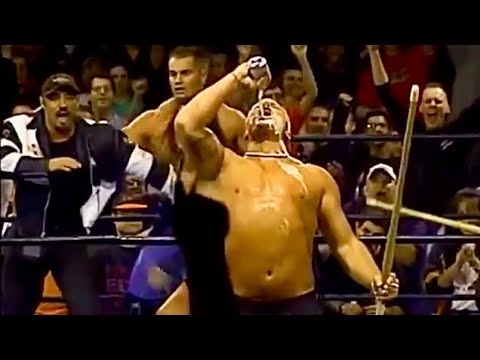 ECW - The Sandman Returns To The ECW Arena To Help Raven & Dreamer Vs The Impact Players - 10/23/99