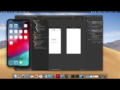How to make an iPhone App | Xcode 10, Swift 4, iOS 12 - Lesson 1