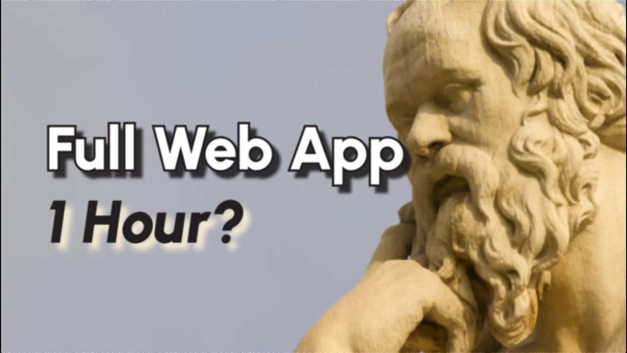Build a FULL web app using AI | No Code Needed | Blog Writer Website