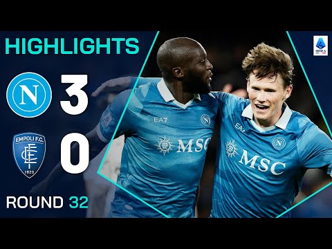 NAPOLI-EMPOLI 3-0 | HIGHLIGHTS | McTominay Scores Twice As Napoli Dominates | Serie A 2024/25