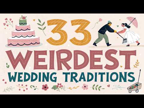 33 Bizarre Wedding Traditions Throughout History