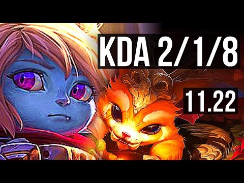 POPPY vs GNAR (TOP) | Rank 5 Poppy, 2/1/8 | BR Master | 11.22