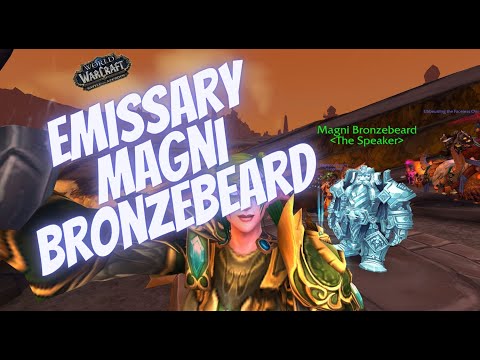Champions of Azeroth World Quest Emissary Magni Bronzebeard - Battle for Azeroth
