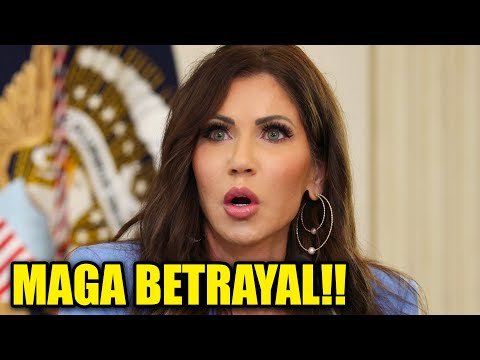 Kristi Noem Gets BETRAYED And Humiliated by MAGA... Can NOT Recover