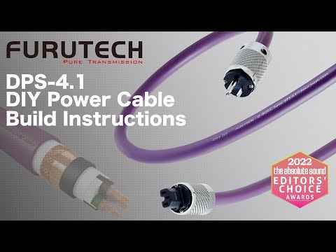 Furutech OCC-DUCC DPS 4.1 Limited Edition High End voedingskabel 4.02mm² Ø17mm onafgewerkt per meter