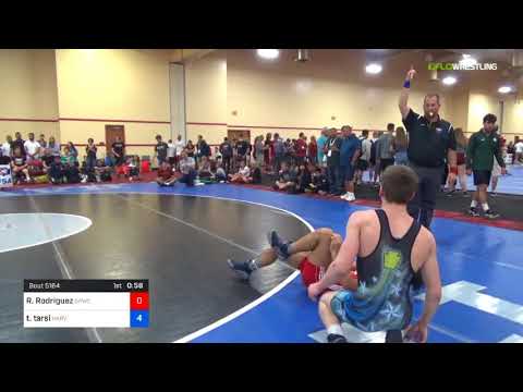 2018 Marine Corps US Open/UWW Junior Freestyle 65 Con 32 #1 - Raphael Rodriguez (GPWC) Vs. Trevor