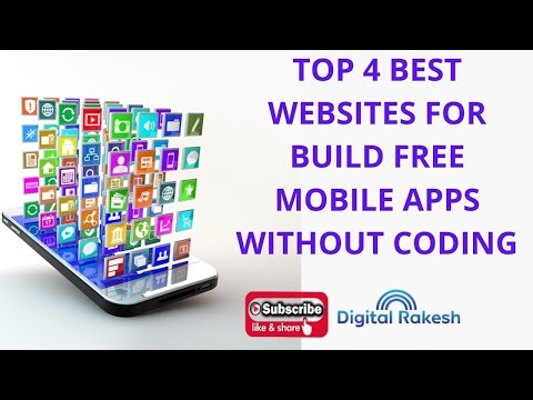 Top 4 Best Websites for Build free mobile Apps