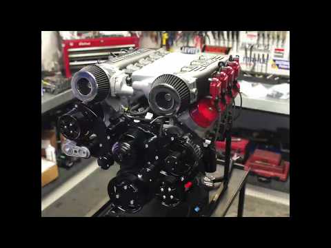 LSx 441CI 700HP Crate Engine With Edelbrock Cross Ram Intake And DBW