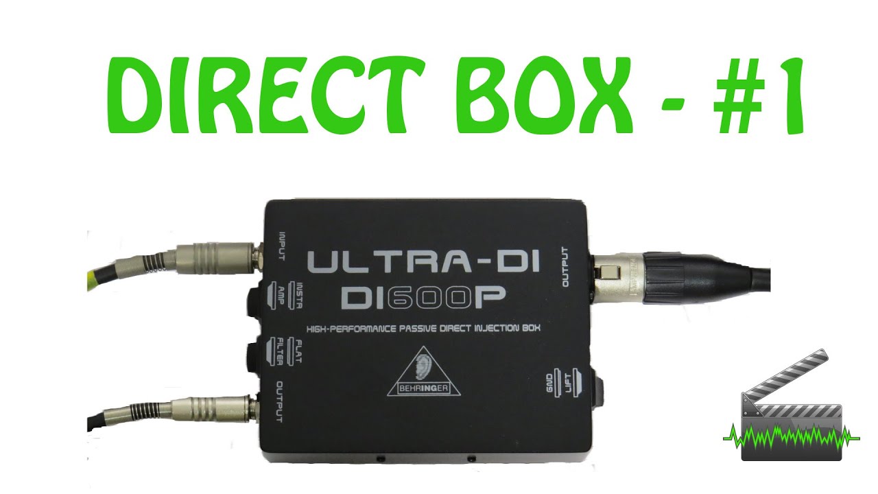Direct Box #1 - Conexões e Sinal Balanceado