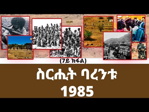 ስርሒት ባረንቱ 1985 - 7ይ ክፋል | sirihit Barentu 1985 (Part 7) - ERi-TV Documentary