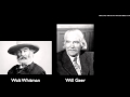 Pioneers O Pioneers read by Will Geer, by Walt ...