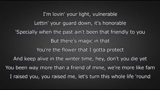 6LACK - Pretty Little Fears (ft. J. Cole) (Lyrics)