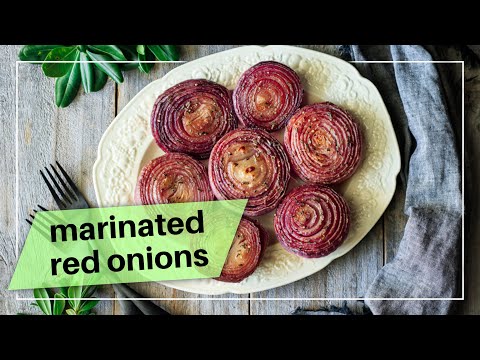 How to Make Marinated Red Onions
