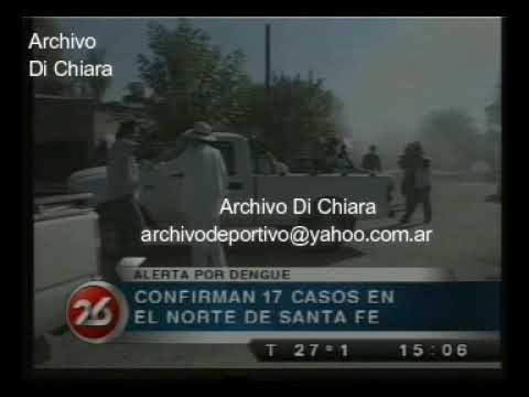 Alerta por Dengue en Santa Fe - Noticiero Canal 26 (2011)