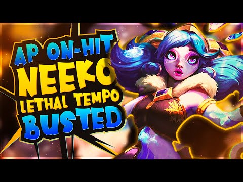 HARD CARRY With AP On-Hit NEEKO MID (Lethal Tempo is Broken?) - League of Legends