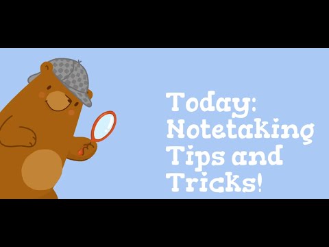 School Skills| Notetaking Tips and Tricks for Kids!