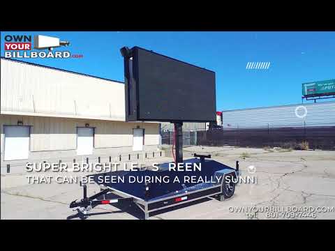 LED Billboard Trailer - Ownyourbillboard