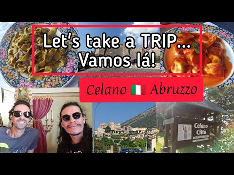 CELANO ABRUZZO  ITALIA / Hotel - Turismo - Trip ITALY - Food Travel - LET'S TAKE A TRIP vamos lá