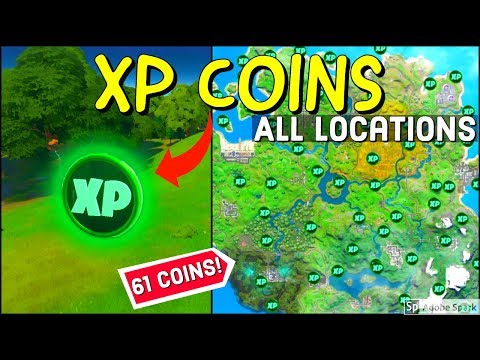 All XP Coins Locations In Fortnite Chapter 2 - 61 Secret Coins Locations That Give Free XP