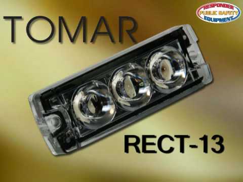 Tomar RECT-13LS Mini LED Grille Light vs Code3 XT3