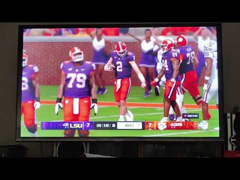 2025 Fantasy Week 1: #5 Clemson Vs. #18 LSU