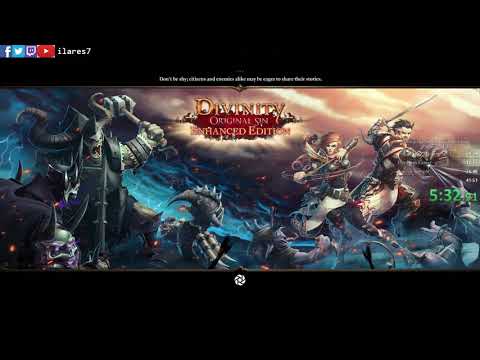 Divinity Original Sin EE - Honour Mode Glitchless Speedrun -  39m04s (WR)