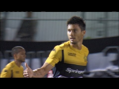 Gol de Tiago Adan, ABC 2x2 Criciuma 25/08/2015, Brasileiro Série B 2015