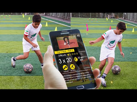 Professional Dribble and Ballmastery training by Coach Ahmadreza