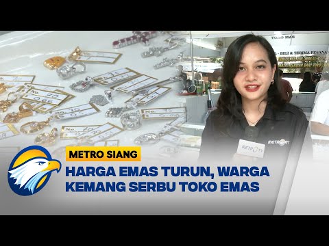Warga Kemang Bijak Investasi Emas di Saat Harga Fluktuasi  - [Metro Siang]