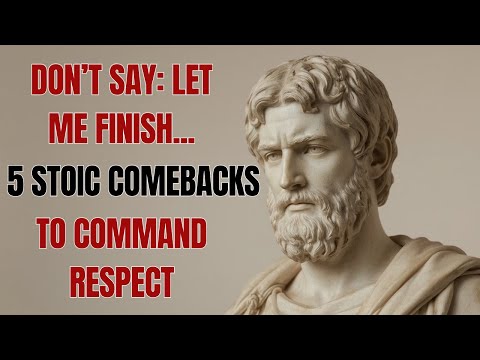 6 Smart Phrases That Stop People from Talking Over You | Stoicism | Stoic Philosophy