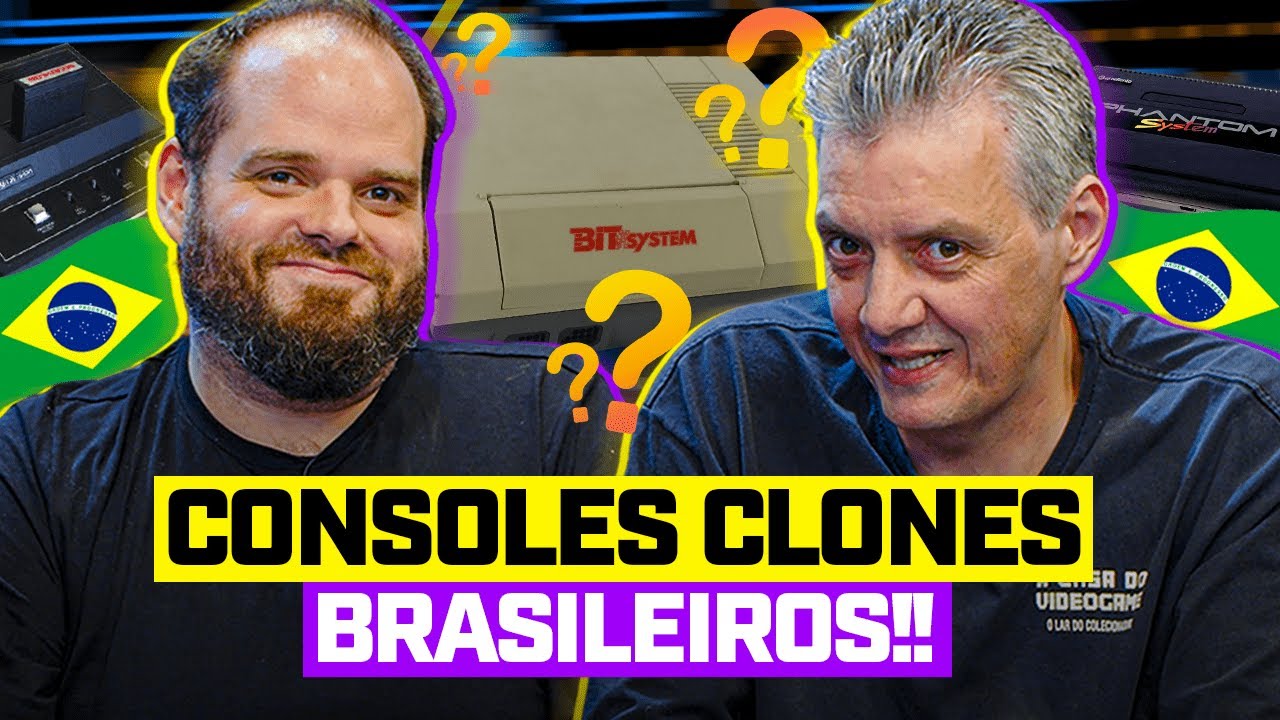 TOP 10 VERSÕES BR e ALTERNATIVAS de CONSOLES FAMOSOS! (ft. Tiozão) #flowgames