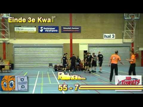 Rotterdam strijdend ten onder tegen Eiffeltowers in Final Four U20